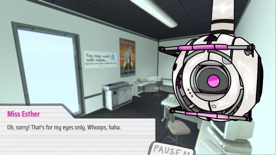 Скриншот 2 из Aperture Dating Simulator