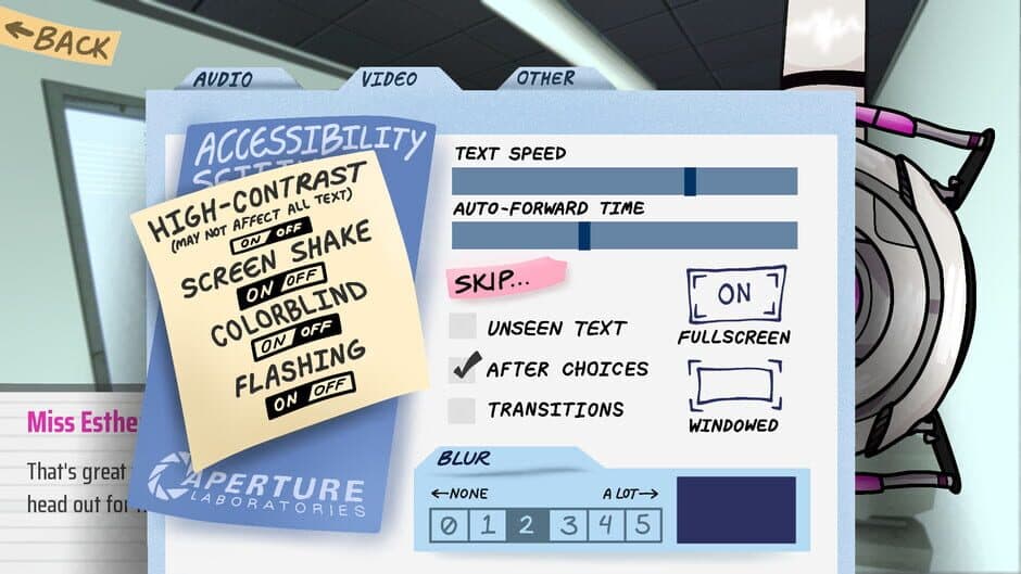 Скриншот 5 из Aperture Dating Simulator