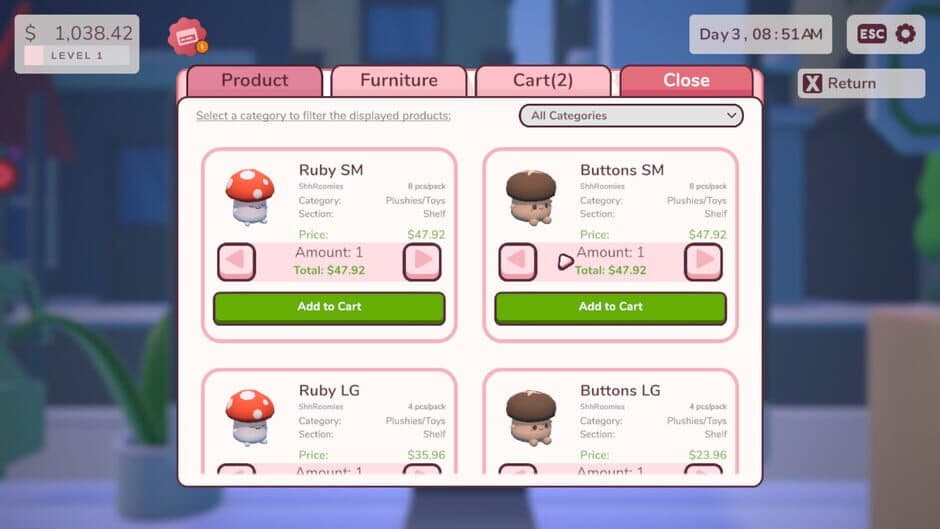 Скриншот 5 из Plush Shop Simulator