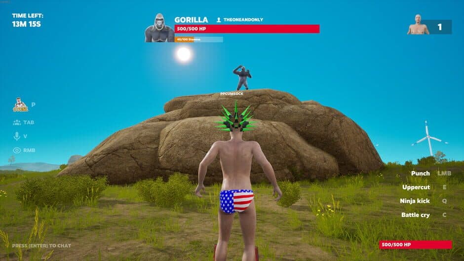 Скриншот 6 из 100 Men vs 1 Gorilla