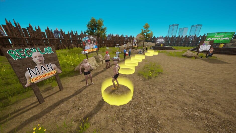 Скриншот 7 из 100 Men vs 1 Gorilla
