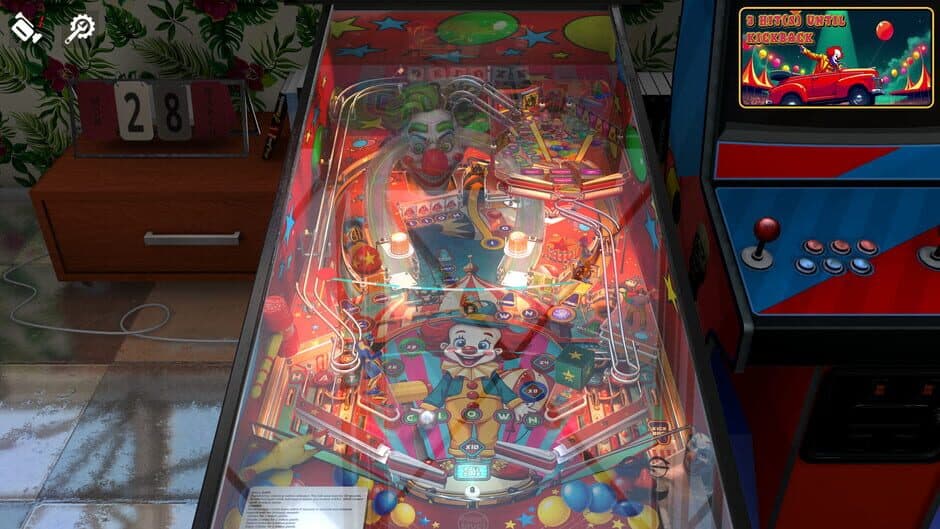 Скриншот 2 из Zaccaria Pinball: Clown Deluxe Pinball Table