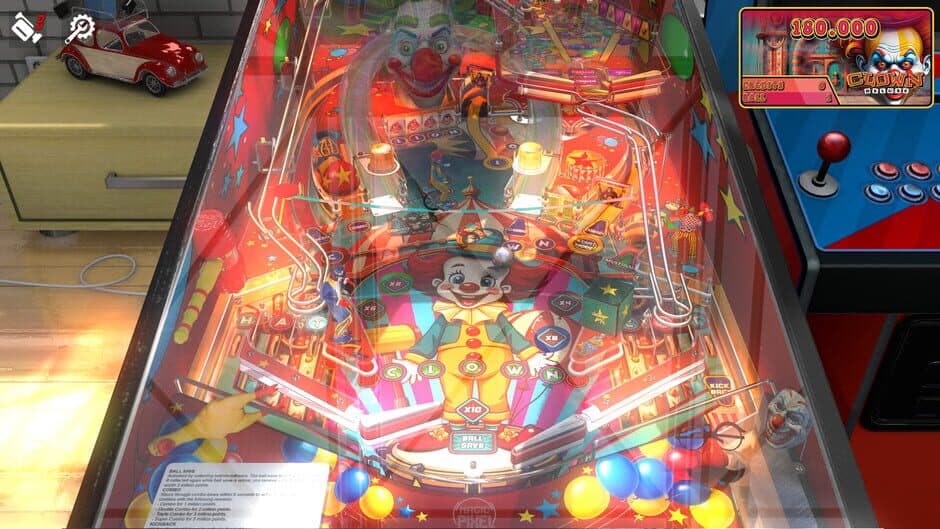 Скриншот 4 из Zaccaria Pinball: Clown Deluxe Pinball Table