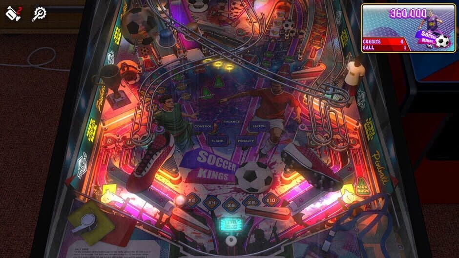 Скриншот 2 из Zaccaria Pinball: Soccer Kings Deluxe Pinball Table