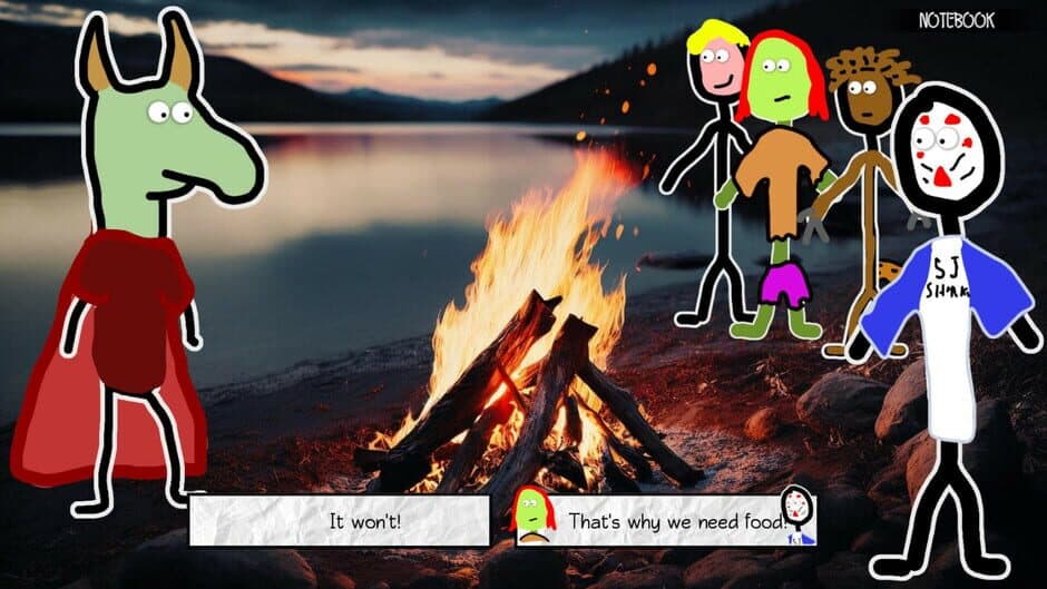 Скриншот 3 из Last Summer at Camp Apocalypse Blood: 101 Ways to Not Capture Bigfoot