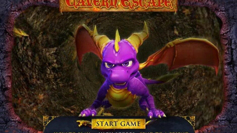 Скриншот 3 из Spyro the Dragon: Cavern Escape