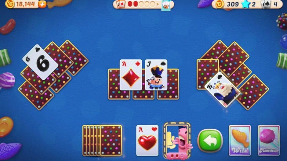 Скриншот 1 из Candy Crush Solitaire