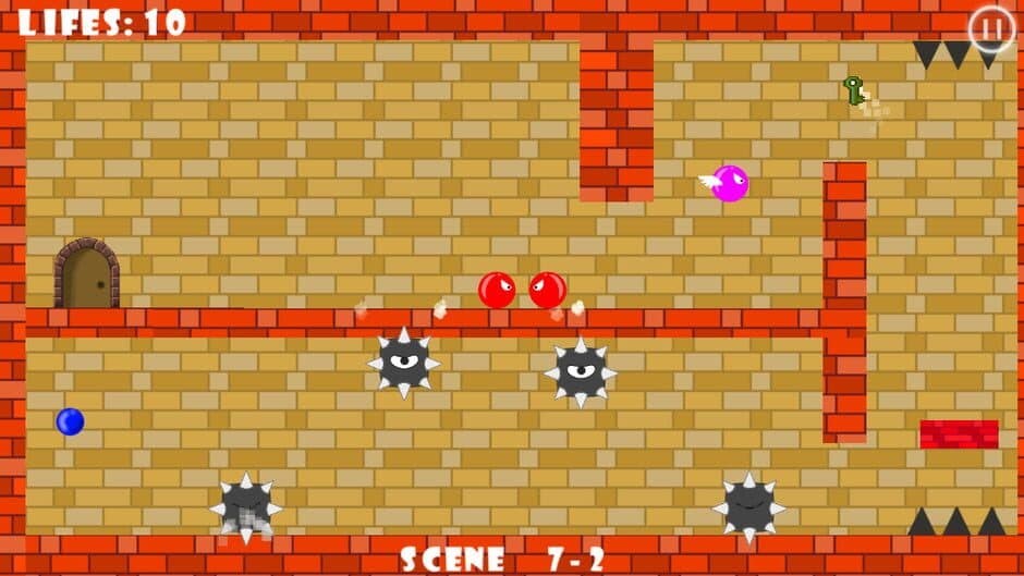 Скриншот 2 из Red Ball vs Green King