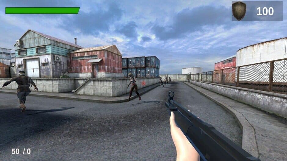 Скриншот 3 из Protect the Hangar: From Zombies