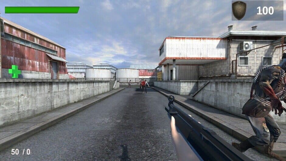 Скриншот 4 из Protect the Hangar: From Zombies