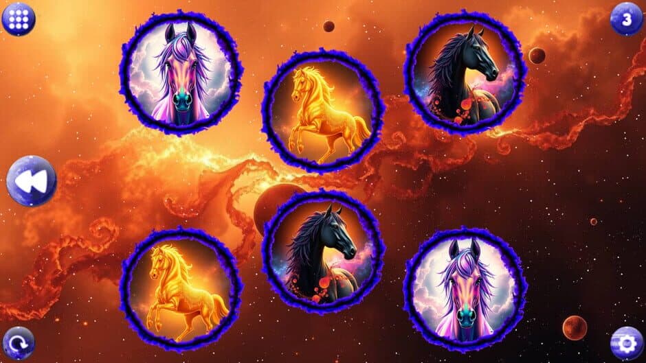Скриншот 4 из Space Memory: Horses