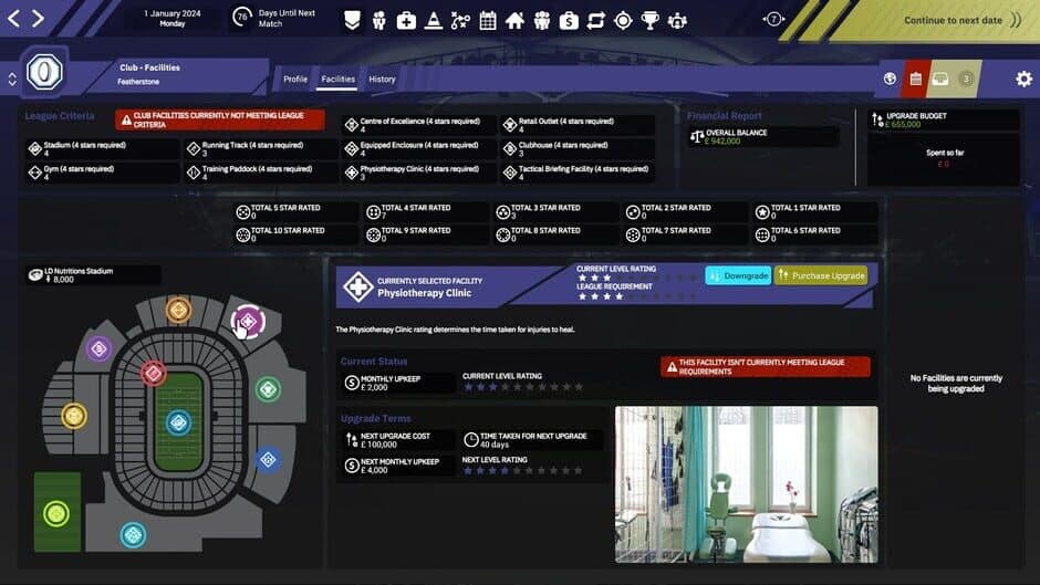 Скриншот 1 из Rugby League Team Manager 4