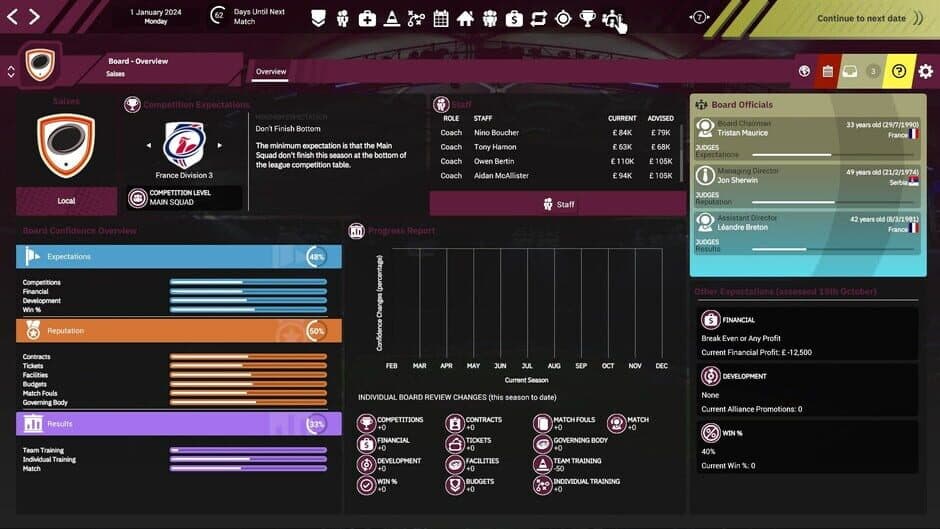 Скриншот 4 из Rugby League Team Manager 4