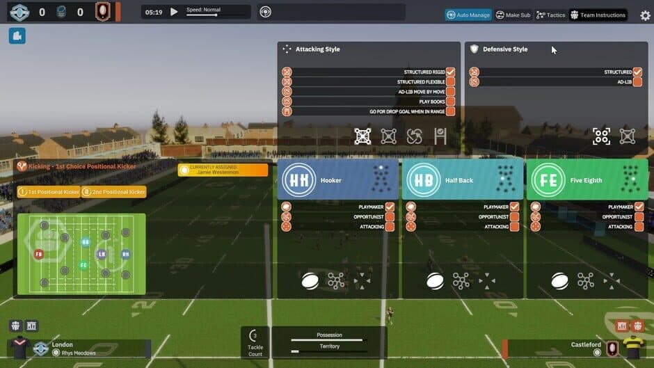 Скриншот 10 из Rugby League Team Manager 4