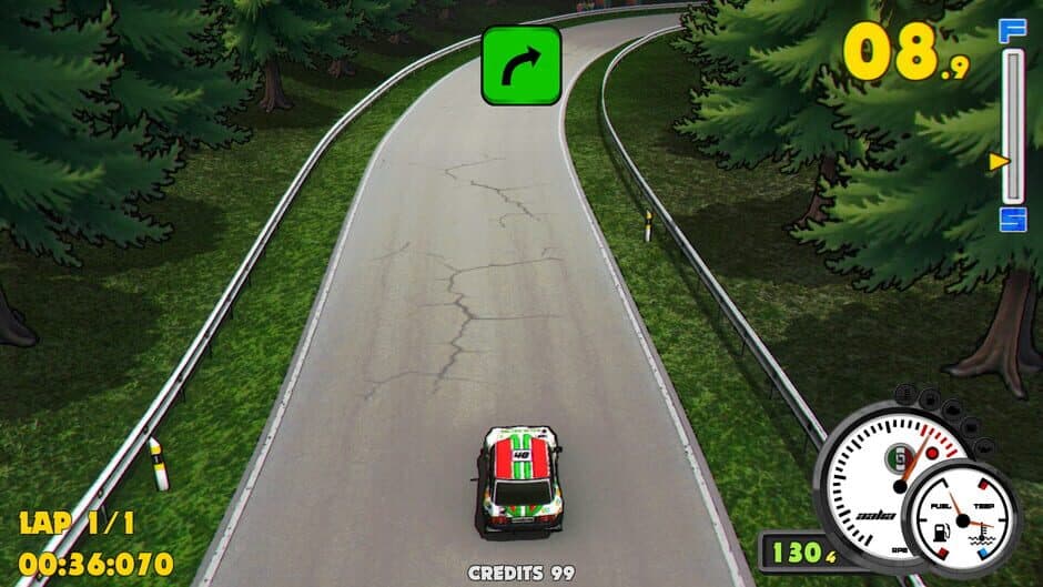 Скриншот 2 из Super Woden: Rally Edge