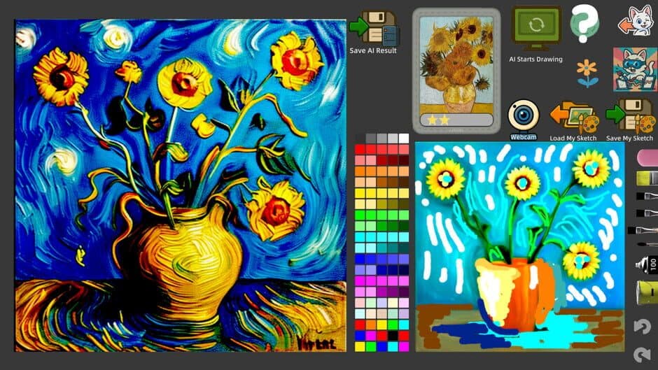 Скриншот 2 из Ai Painter: Painting Simulator