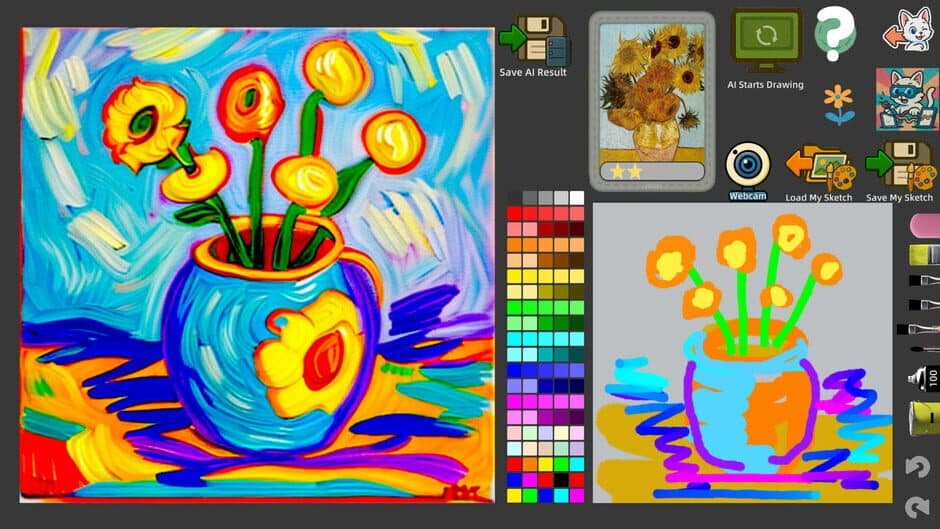 Скриншот 4 из Ai Painter: Painting Simulator