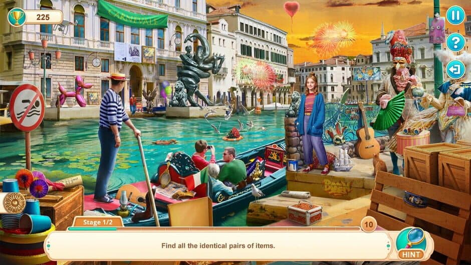 Скриншот 4 из Festival Journey: Venetian Masquerade - Collector's Edition
