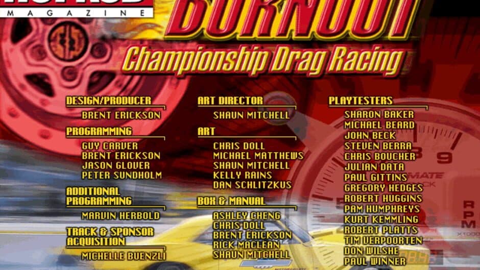 Скриншот 6 из Burnout: Championship Drag Racing