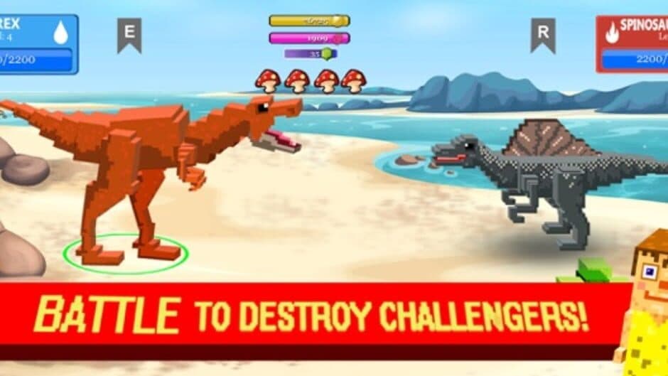 Скриншот 1 из Jurassic Pixel Dinosaur Craft
