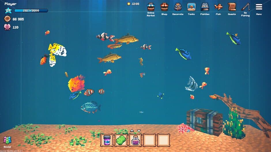 Скриншот 3 из Tiny Aquarium: Social Fishkeeping