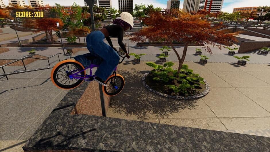 Скриншот 1 из BMX City Run