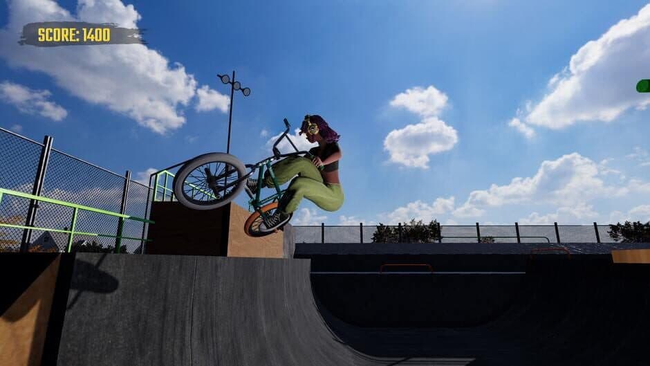 Скриншот 2 из BMX City Run