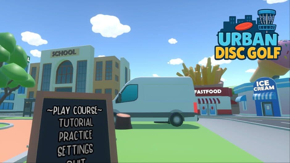 Скриншот 1 из Disc Golf City