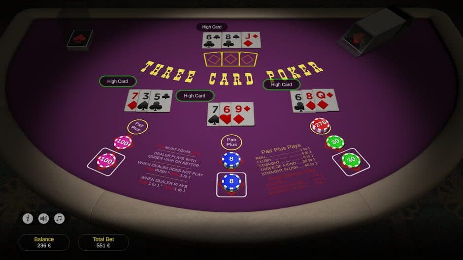 Скриншот 1 из 3 Card Poker
