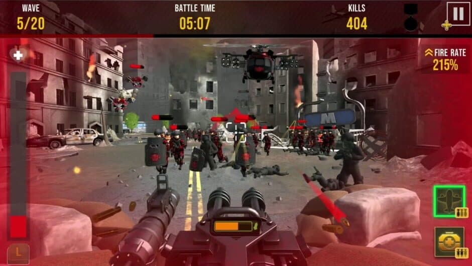 Скриншот 1 из Infantry Attack: Airstrike Edition
