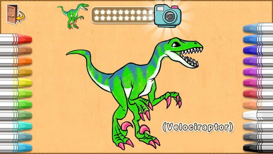 Скриншот 4 из Crayon Dino