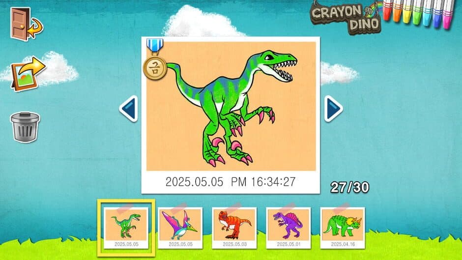 Скриншот 6 из Crayon Dino