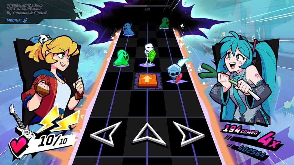 Скриншот 2 из Rift of the NecroDancer: Hatsune Miku Music Pack