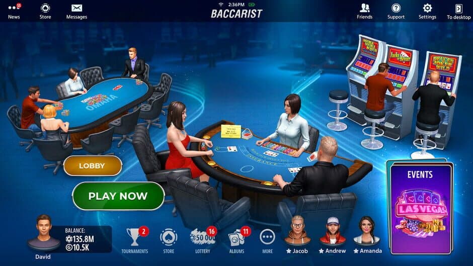 Скриншот 8 из Baccarat Online: Baccarist