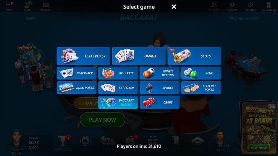 Скриншот 5 из Baccarat Online: Baccarist
