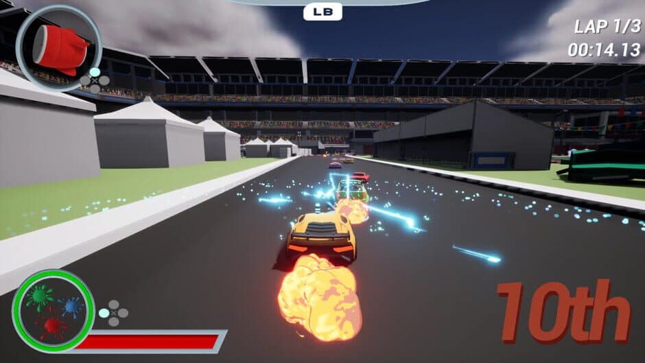 Скриншот 3 из Nitro Battle Racing