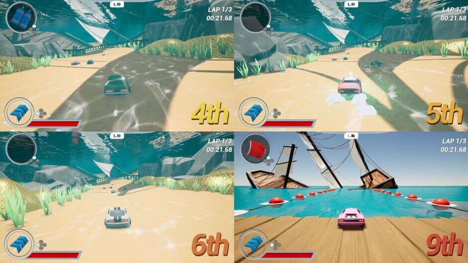 Скриншот 6 из Nitro Battle Racing