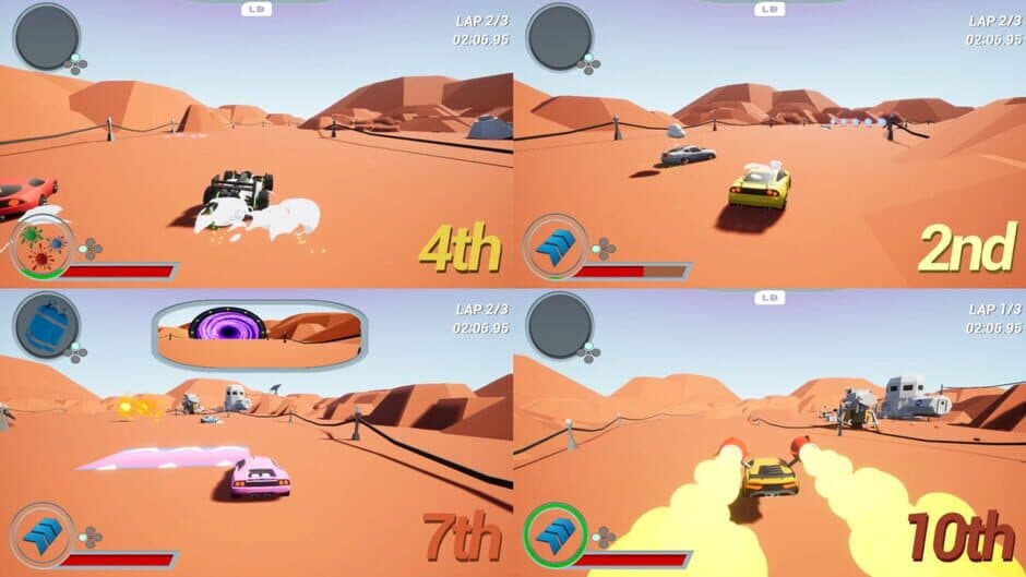 Скриншот 7 из Nitro Battle Racing