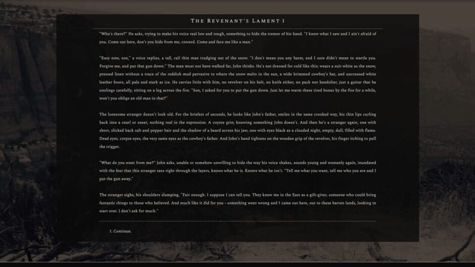 Скриншот 1 из The Revenant's Lament