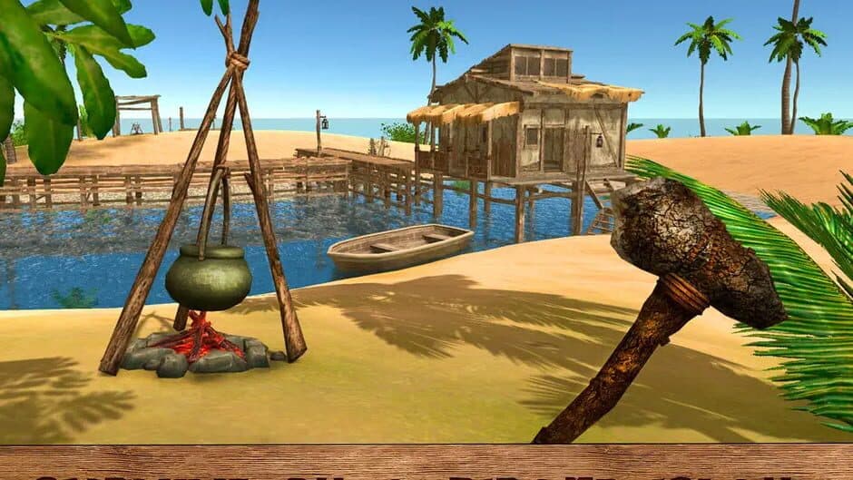 Скриншот 1 из Pirate Island Survival Simulator 3D