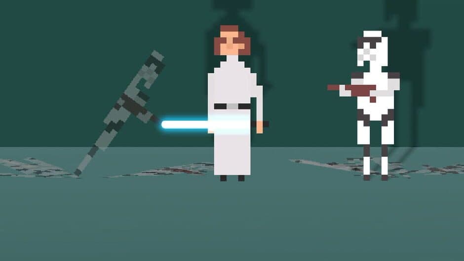 Скриншот 5 из Galactic Pixel Wars: The Farce Awakens