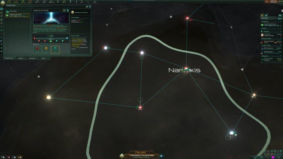Скриншот 3 из Stellaris: Shadows of the Shroud