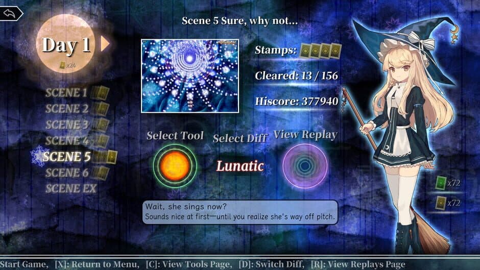 Скриншот 7 из Touhou Iyuushou: What the Bullet Hell?!