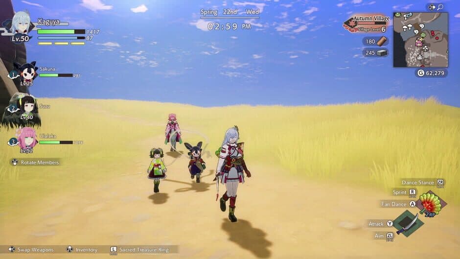Скриншот 4 из Rune Factory: Guardians of Azuma - Sakuna DLC