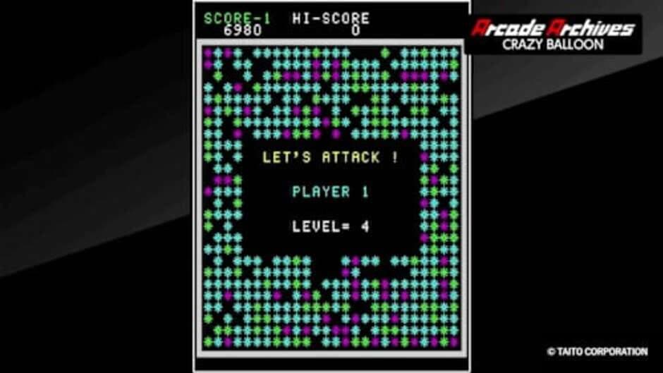 Скриншот 2 из Arcade Archives: Crazy Balloon