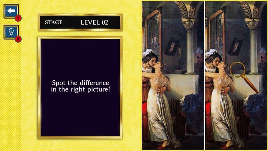 Скриншот 1 из Brain Workout! Find the Difference in Classic Art