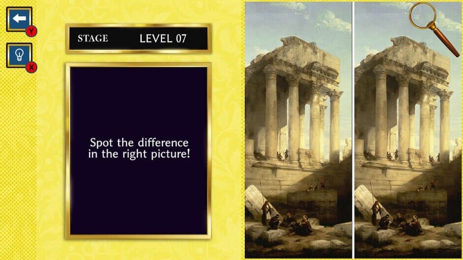 Скриншот 2 из Brain Workout! Find the Difference in Classic Art