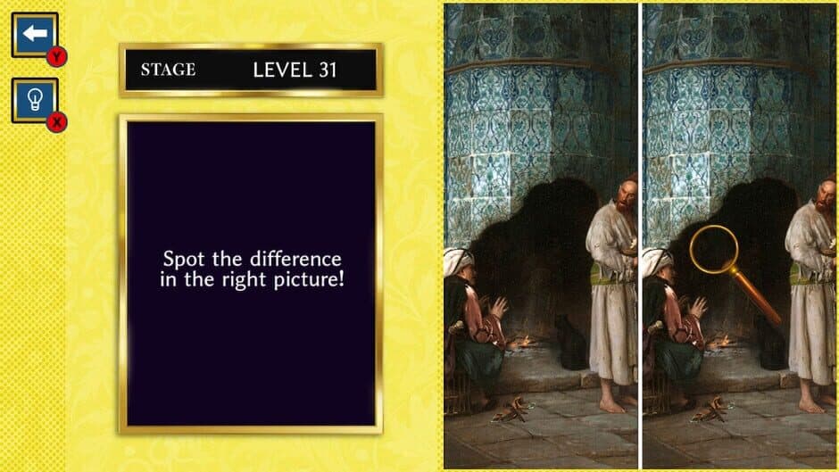 Скриншот 4 из Brain Workout! Find the Difference in Classic Art