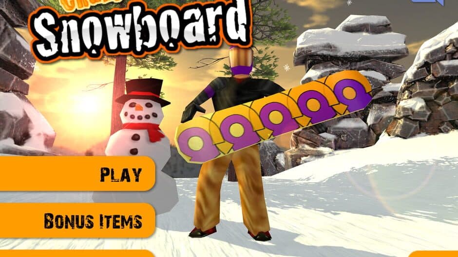 Скриншот 1 из Crazy Snowboard