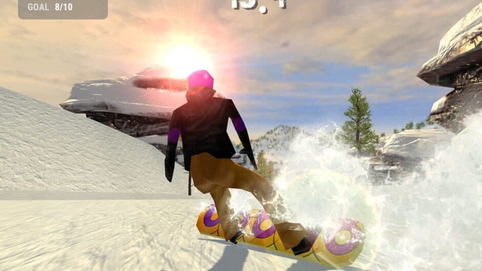Скриншот 2 из Crazy Snowboard